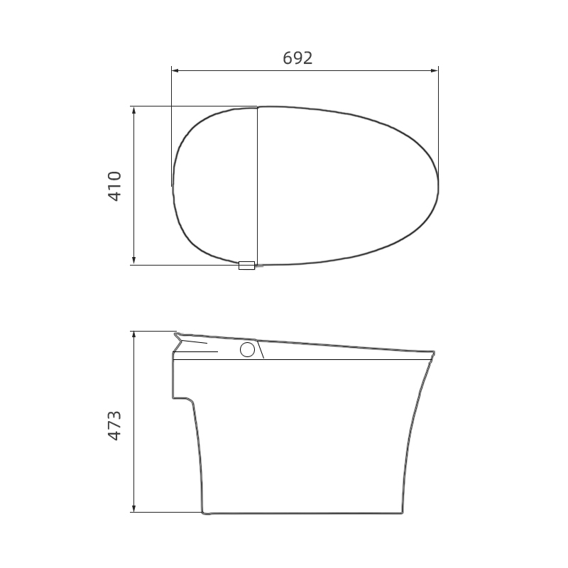 ZY08 Smart Toilet