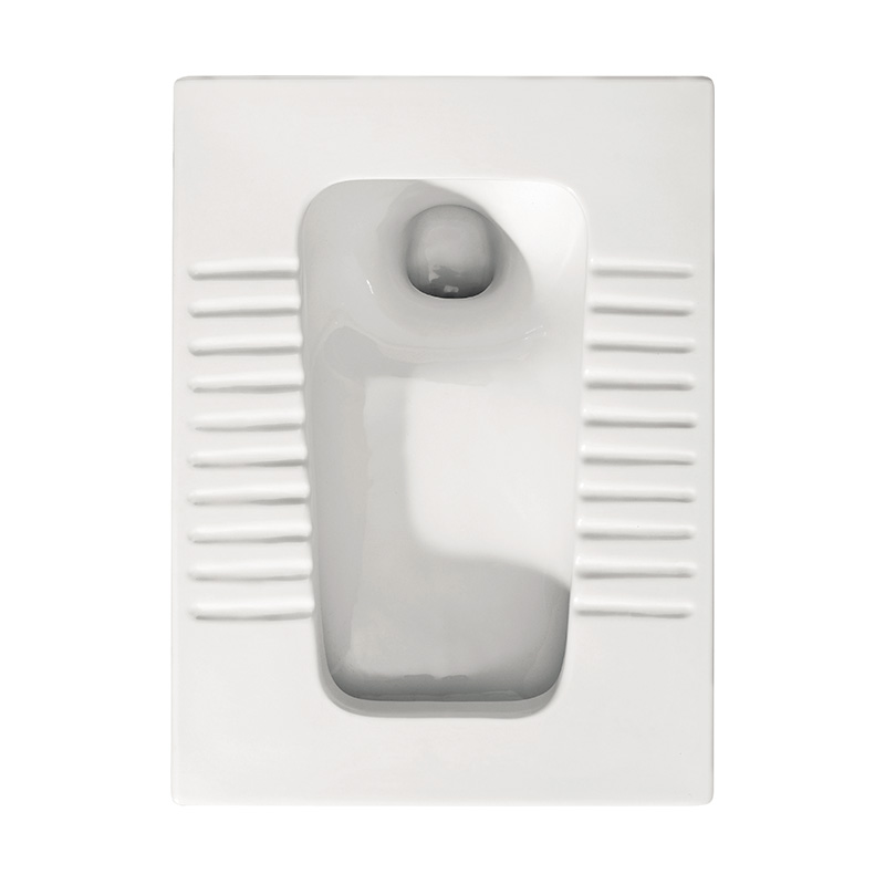 5003 Ceramic Squatting Pan with Trap