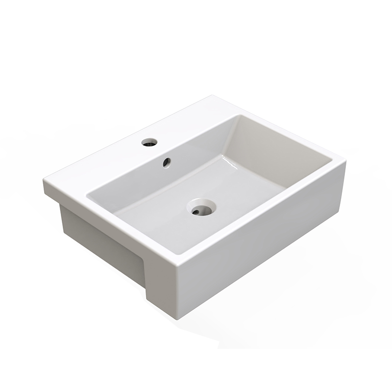 4308 Console Sink | Semi-countertop Sink | Ceramic Basin