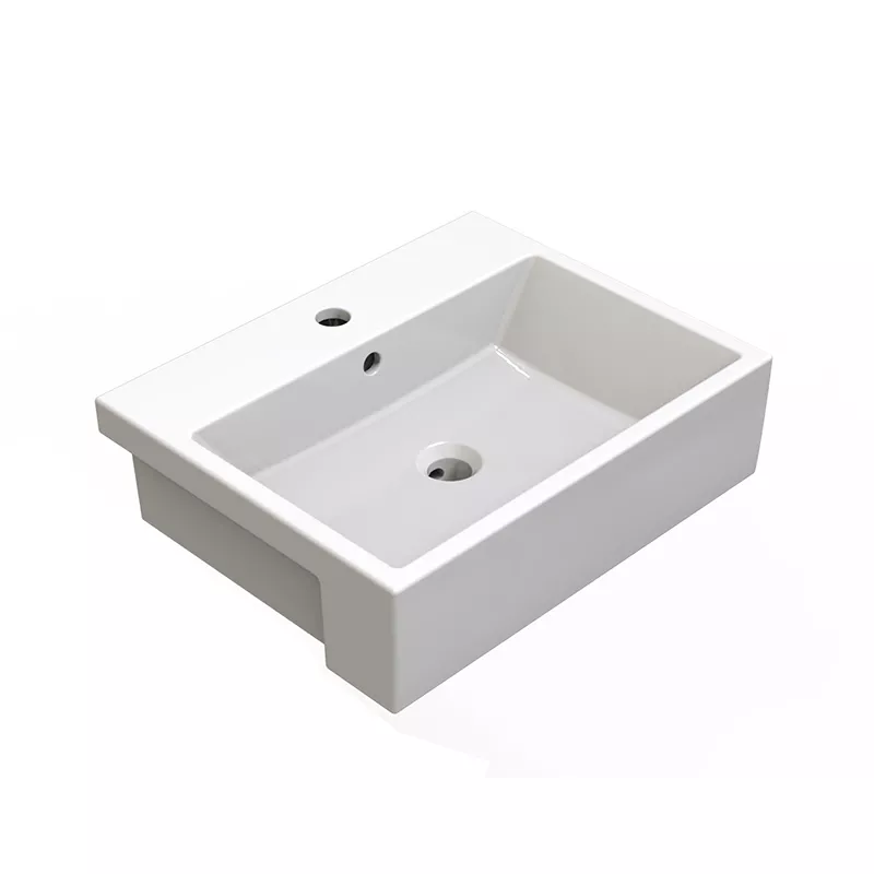 4308 Console Sink | Semi-countertop Sink | Ceramic Basin